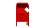 mail box silhouette